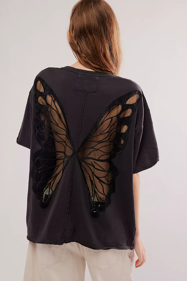 Backless Butterfly Top