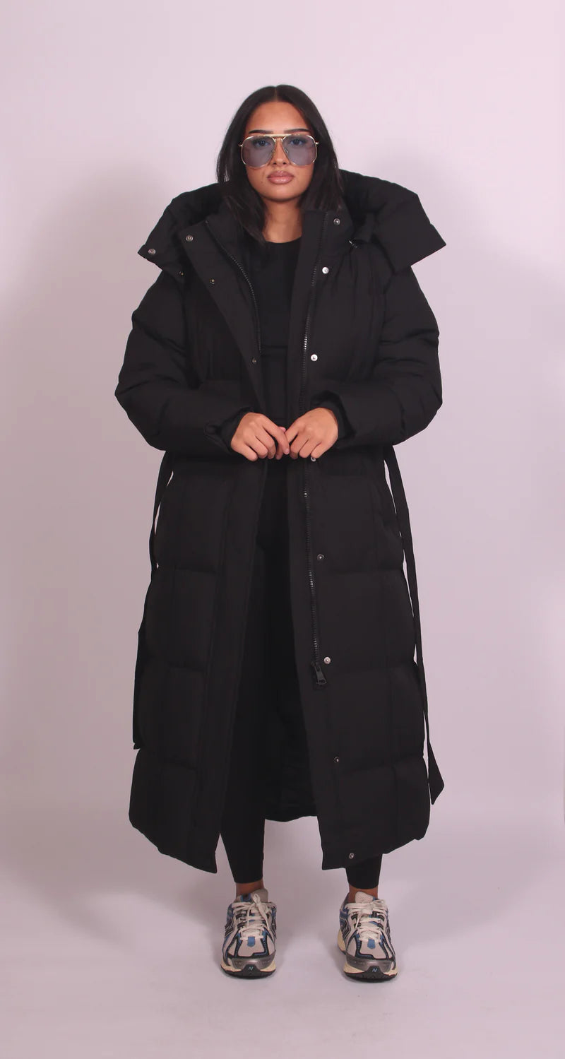 Long Hooded Coat