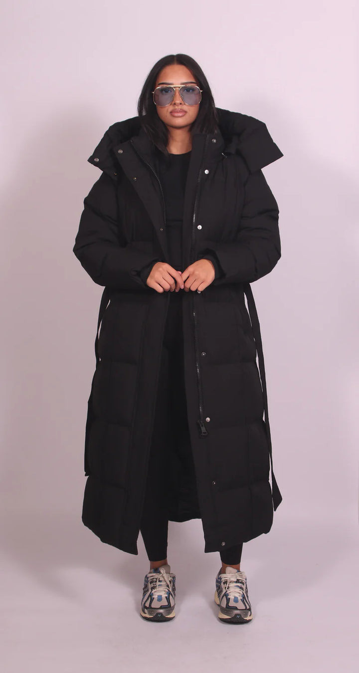 Long Hooded Coat