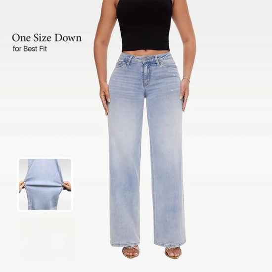 Stretch Baggy Jeans