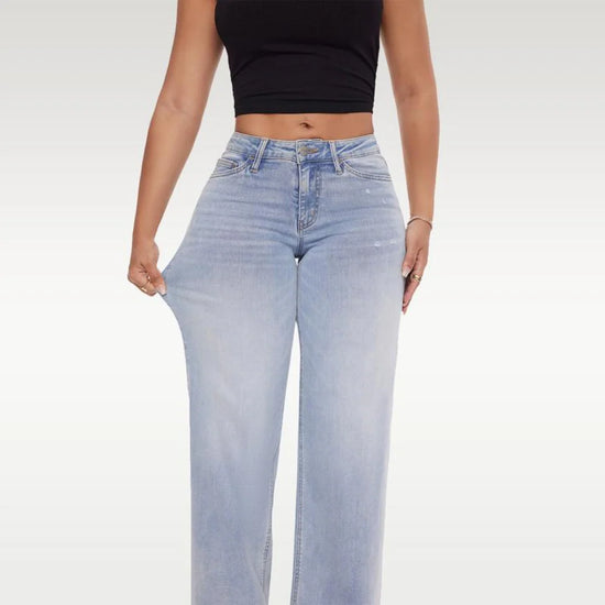 Stretch Baggy Jeans